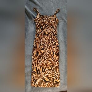 Unique Leopard Print Dress